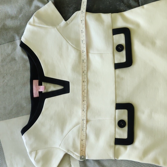 Lilly Pulitzer Cleary Colorblock Ivory Mod Shift Dress Size 0 - Picture 16 of 17